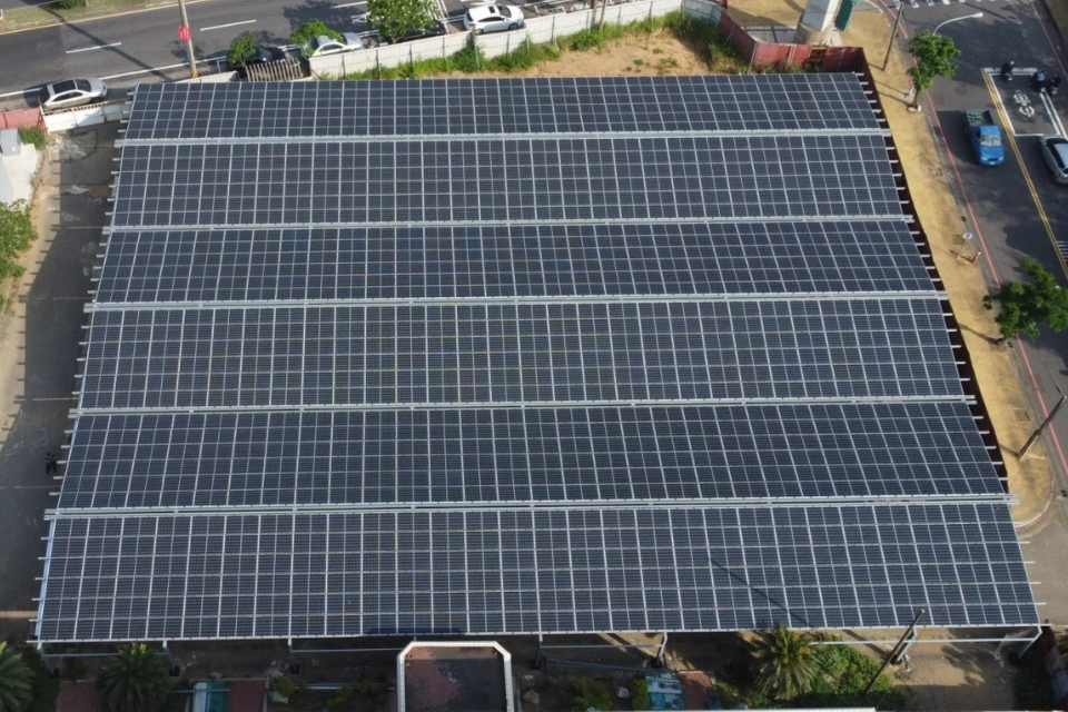 觀音工業區-地面型中心停車棚