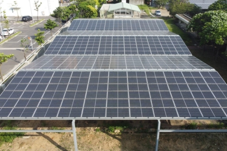 觀音工業區-地面型中心停車棚