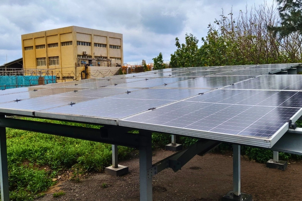 觀音工業區-地面型汙水廠停車棚