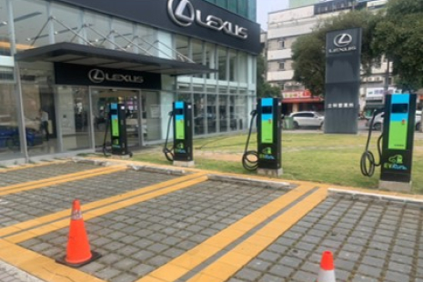 士林電動車超級充電站